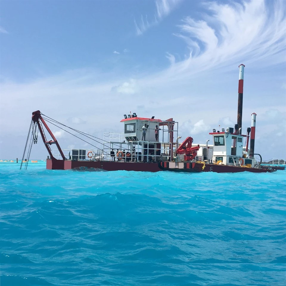 4000m3 Sand Dredging Tshuab hauv Hiav Txwv Dredging