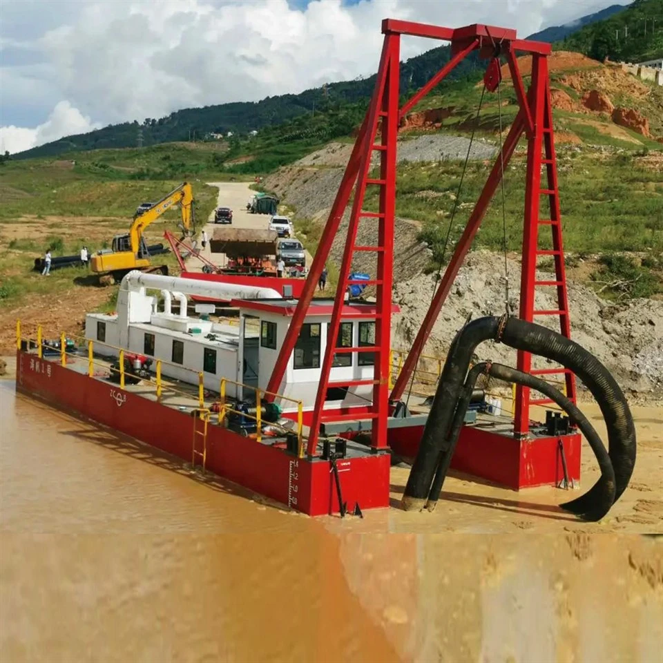 Pond Silt Cleaning Jet Suction Dredger